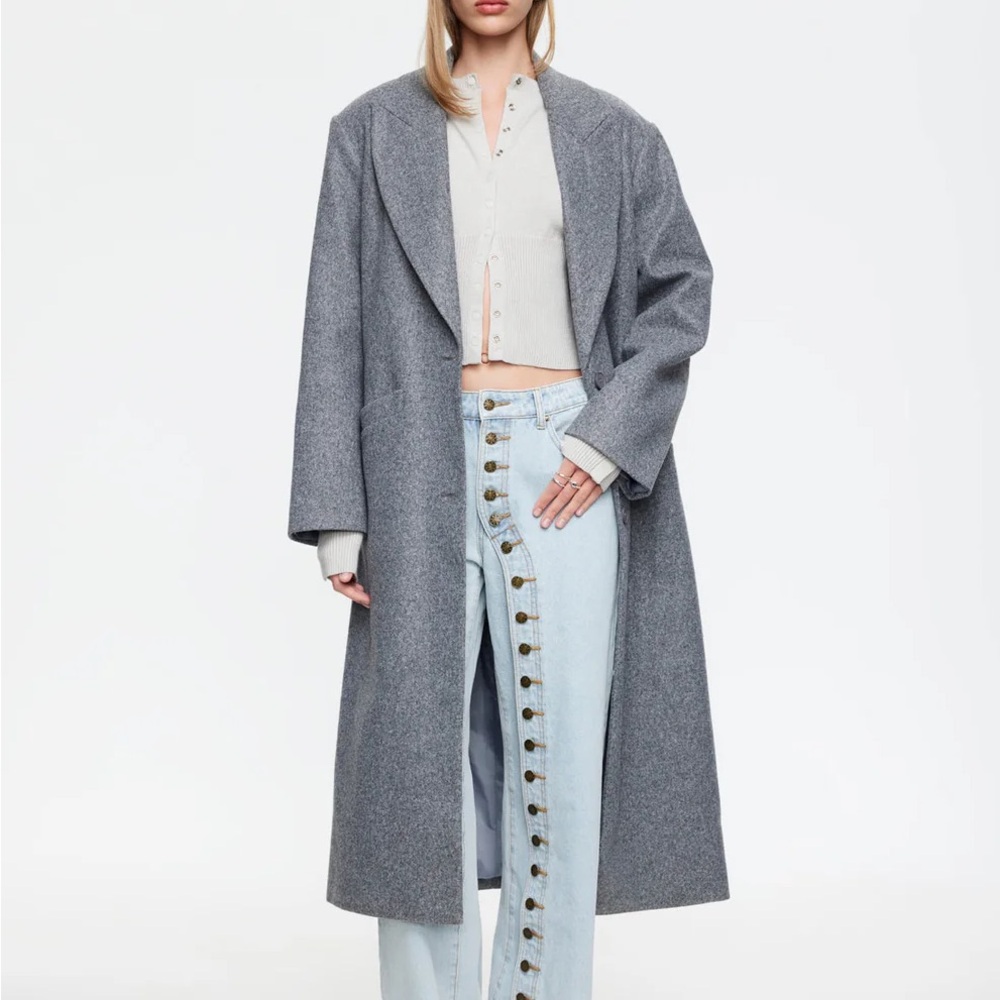 Lioness Olsen Coat Slate Grey